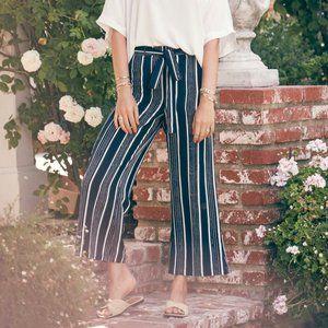 ❌ SOLD CUPCAKES & CASHMERE Stripe Cropped Pants